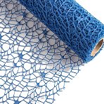 Cloth Mesh for Flower Bouquet Wrapping, Royal Blue, 4500x500mm(PAAG-PW0001-062B)