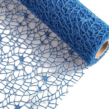 Cloth Mesh for Flower Bouquet Wrapping, Royal Blue, 4500x500mm