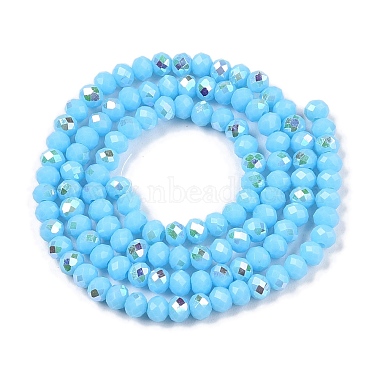 Electroplate Opaque Solid Color Glass Beads Strands(EGLA-A044-P3mm-L08)-3