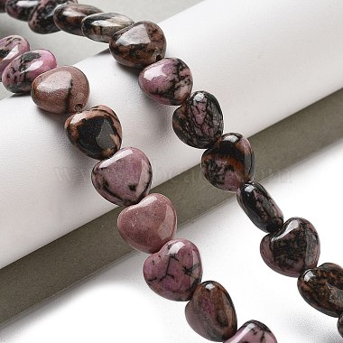 Natural Rhodonite Beads Strands(G-R190-10mm-40)-2