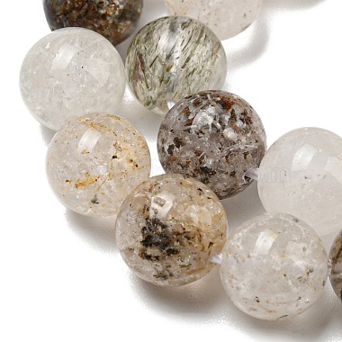 Natural Lodolite Quartz Beads Strands(G-R494-A09-03)-3