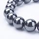 Electroplate Magnetic Synthetic Hematite Jewelry Sets(SJEW-G060-03A)-7