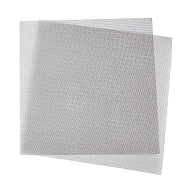 304 Stainless Steel Insect Repellent 20 Mesh Sheet, for Garden Pest Control, Kitchen Strainer, Square, Stainless Steel Color, 300x300x0.6mm, Hole: 1mm(AJEW-WH0258-619)