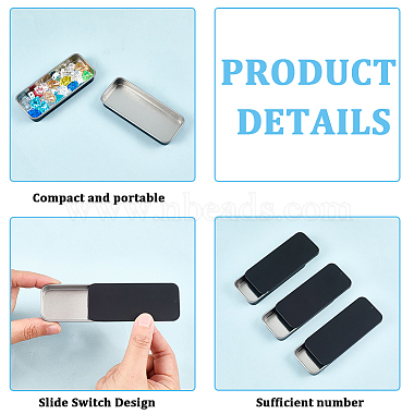 6Pcs Tinplate Storage Boxs with Slider Lids(CON-CN0001-12A)-5
