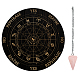 ahademaker 1pc cône/pointe/pendule pendentifs en pierre de quartz rose naturel(DIY-GA0004-33B)-1