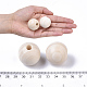 Unfinished Natural Wood Beads(X-WOOD-S651-A30mm-LF)-4