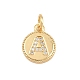messing micro pave klar zirkonia charme(CU-CBA56CE-12G)-2