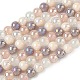 Electroplate & Gradient Color Glass Beads Strands(X-LAMP-M023-03-02)-1