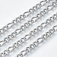 Tarnish Resistant 304 Stainless Steel Curb Chains(CHS-S001-09A-P)-1