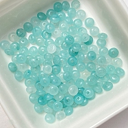 Natural Flower Amazonite Beads, Rondelle, 4.5x2.5mm, Hole: 1mm(G-U008-01B)