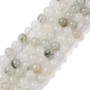 Natural Quartz Beads Strands, Round, 8~8.5mm, Hole: 1mm, about 47pcs/strand, 15.08 inch(38.3cm)(G-C102-B02-02)