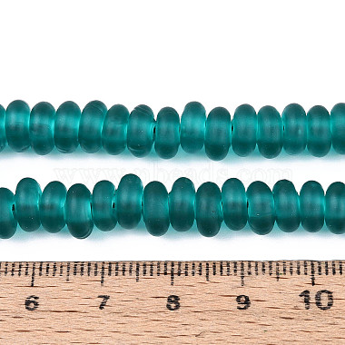 Handmade Frosted Lampwork Beads Strands(LAMP-T007-10F)-4