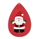 Christmas Theme Acrylic Pendants(OACR-Q100-07A)-1