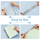 A5 6-Ring PP Plastic Loose Leaf Book Covers(AJEW-WH0419-66B)-6