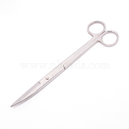 Stainless Steel Scissor, Stainless Steel Color, 177x49.5x4mm(TOOL-WH0125-13)