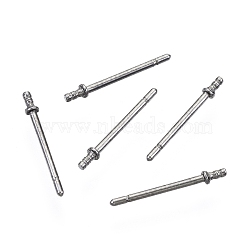 Steel Pins, Unplated, 12x1.4mm, Pin: 0.75mm(FIND-R039-03)