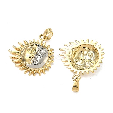 Brass Pendants(KK-A294-02A-GP)-2