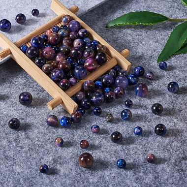 Kissitty – kits de fabrication de bracelets en perles rondes en pierre(DIY-KS0001-20)-5