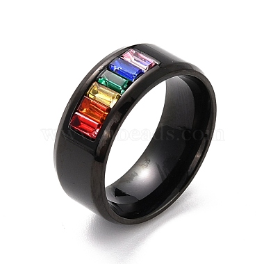 Anillo de dedo del orgullo del arco iris(RJEW-M140-02EB)-3