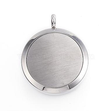 316 Surgical Stainless Steel Diffuser Locket Pendants(STAS-P102-065)-4