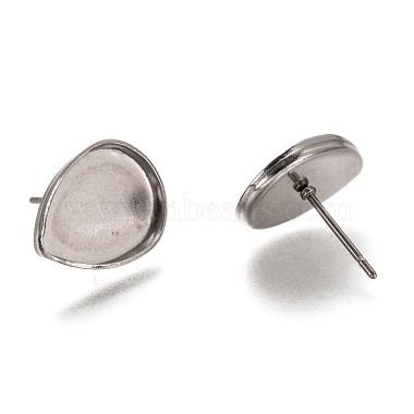 Accessoires des clous d'oreilles en 304 acier inoxydable(STAS-P262-02P)-2
