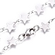 304 Stainless Steel Link Chain Necklaces(NJEW-L457-008P)-1