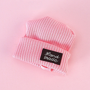 Pink Wool Doll Hat