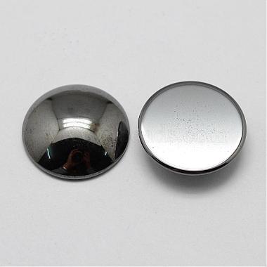 Non-magnetic Synthetic Hematite Cabochons(G-P162-05-20mm)-2