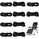 4pcs 2 Sizes Polyester Elastic Cords with Metal Cord End(OCOR-WH0063-116)-1