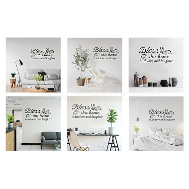 Sticker mural citations pvc(DIY-WH0200-065)-5