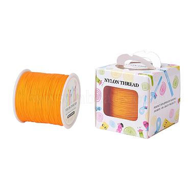 0.8mm DarkOrange Nylon Thread & Cord