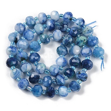 Natural Dyed White Jade Beads Strands(G-H057-A22-03)-3