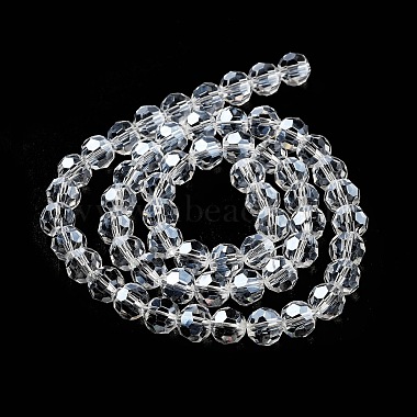 Electroplate Transparent Glass Beads Strands(EGLA-A035-T8mm-A19)-2