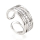 304 Stainless Steel Cuff Rings(RJEW-H129-02P)-1