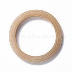 Vintage Wood Chunky Bangle, Plain Band Simple Bangle for Men Women, BurlyWood, Inner Diameter: 2-1/2 inch(6.35cm)(BJEW-WH0017-01B)