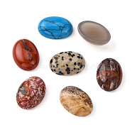 Gemstone Cabochons, Oval, Mixed Stone, 18x13x5mm(X-G-H1596-18x13x5mm-M)