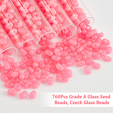 Nbeads 760Pcs Grade A Glass Seed Beads(SEED-NB0001-83)-4