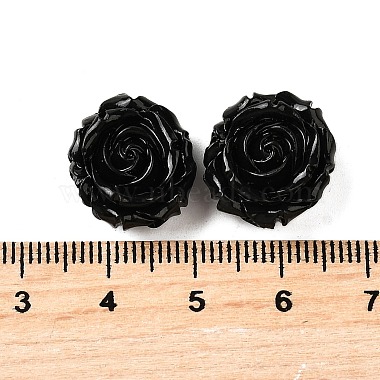perles sculpt&eacute;es en corail synth&eacute;tique(CORA-U003-01B-06)-3