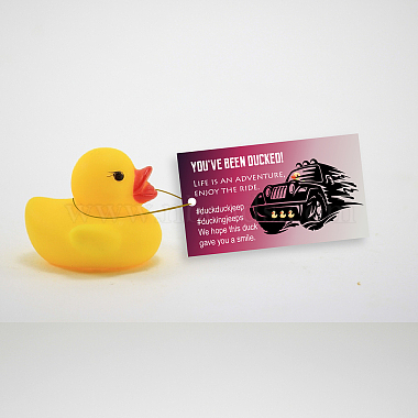 50Pcs Duck Theme Paper Card(AJEW-CN0001-94E)-6