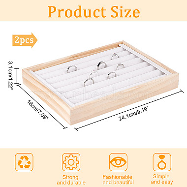 Wood Ring Display Boards(RDIS-WH0009-008A)-2