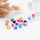 Mixed Cube Resin Beads(X-RB106Y)-3