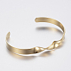 304 Stainless Steel Cuff Bangles(BJEW-I244-26G)-2