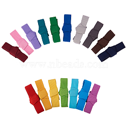 Colored Flat Elastic Rubber Band, Webbing Garment Sewing Accessories, Mixed Color, 20mm, about 0.98~1.09 yards(0.9~1m)/strand(EC-RD0001-02)
