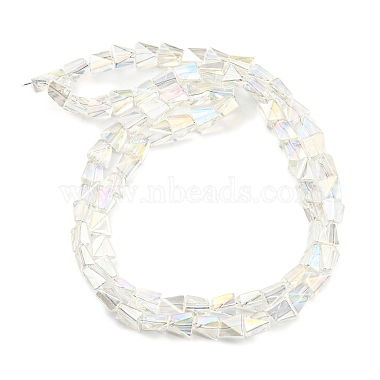 AB Color Plated Electroplate Transparent Glass Beads Strands(EGLA-G037-06A-AB01)-2