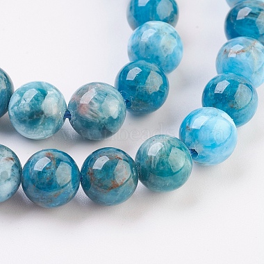 Natural Apatite Beads Strands(G-F568-020-8mm)-3