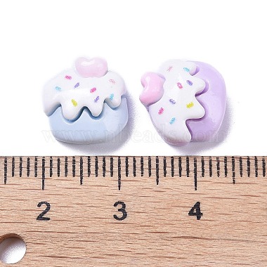 Opaque Cute Resin Decoden Cabochons(RESI-B024-01G)-3