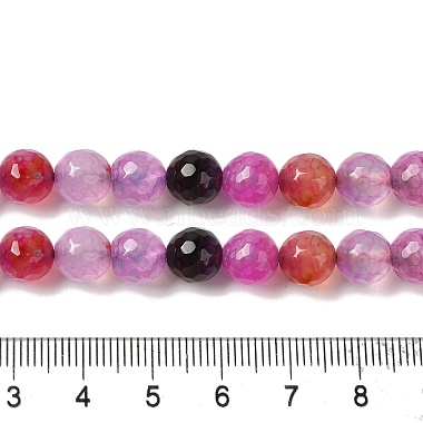 Dyed & Heated Natural Dragon Veins Agate Beads Strands(G-P539-A01-27)-5