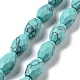Synthetic Turquoise Beads Strands(G-P520-C15-01)-1