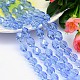 Faceted Polyhedron Imitation Austrian Crystal Bead Strands(G-M190-13x10mm-14A)-1