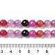 Dyed & Heated Natural Dragon Veins Agate Beads Strands(G-P539-A01-27)-5